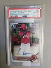 2022 BOWMAN CHROME MEGA BOX ELLY DE LA CRUZ AUTO AUTOGRAPH ROOKIE #ED RC PSA 10