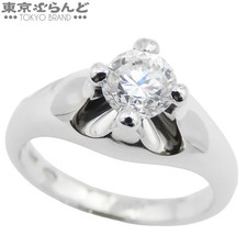 BVLGARI Corona F VVS Ring Diamond Pt950 US 4 P0055626