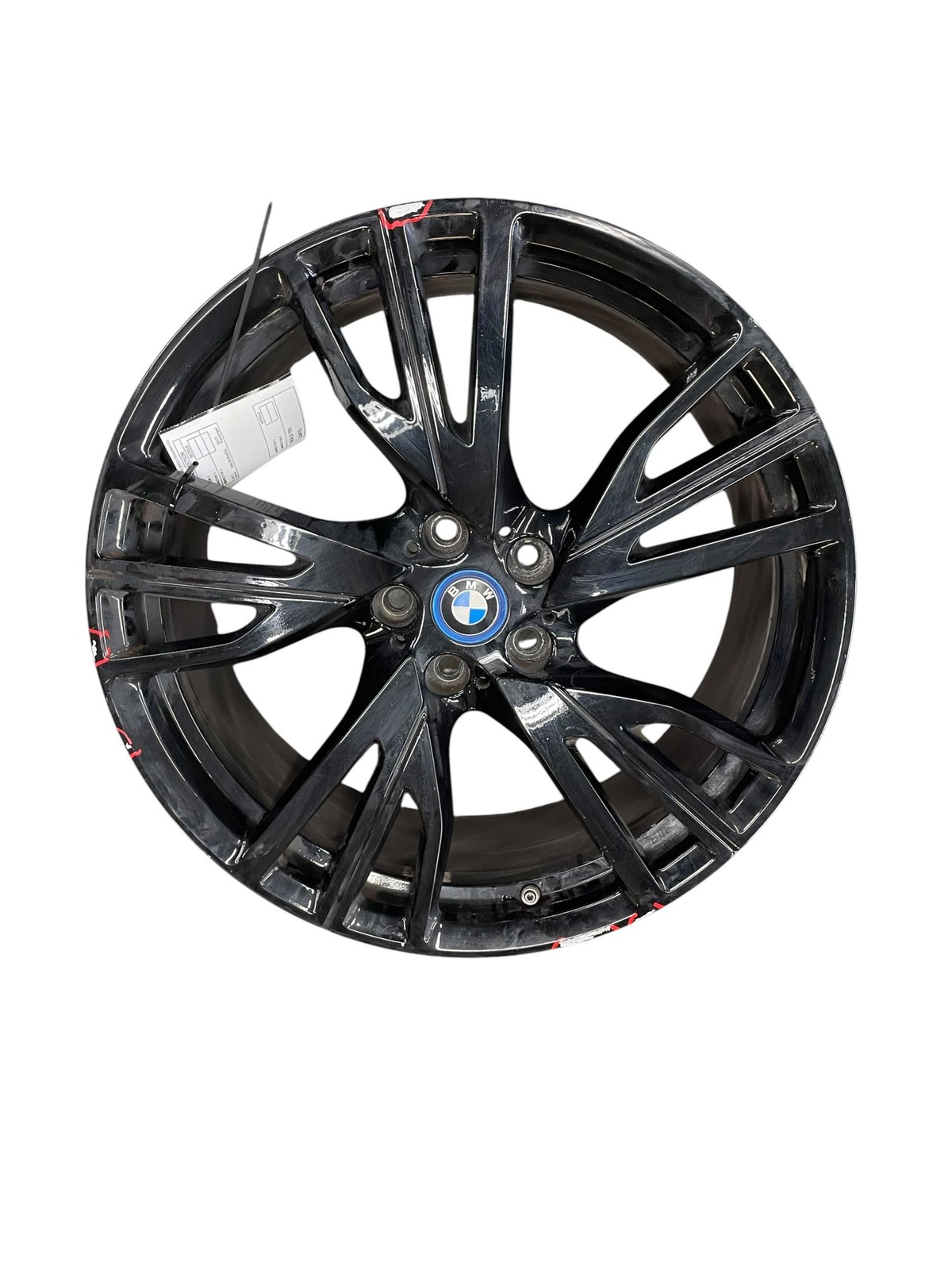 2014-2019 BMW I8 OEM (B) 20X8.5 INCH BLACK FORGED ALUMINUM WHEEL *RASH*