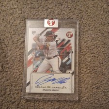 2025 Topps Pristine Nacho Alvarez Jr. Auto RC Rookie #PA-NA Braves