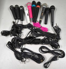 LOT OF 10 Various Brands  Models Microphone Used Working