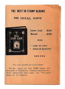 NIAGARA STAMP CO. Best in Stamp Albums 6 Types & Collector's Kit Fold Catalog