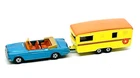 Matchbox Lesney Superfast 69 Rolls Royce Silver Shadow Coupe & 57 Eccles Caravan
