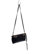 LOEWE Shoulder Bag Leather BLK Plain Missy Sm...