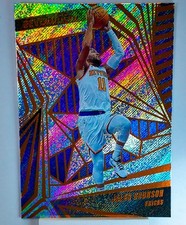 Jalen Brunson 2023-24 Revolution Basketball Foil Holo Refractor Base Card #73