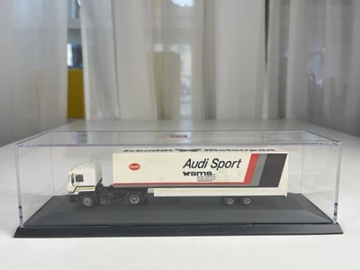 Herpa Modellfahrzeug LKW  Audi Sattelzug 1:87 - Top Zustand  - Bild 1 von 3