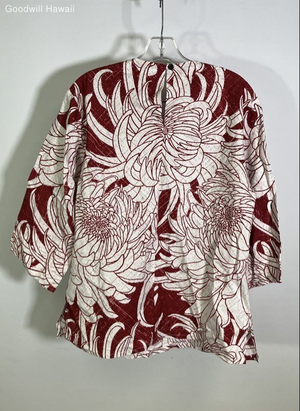 RIX Multi-pattern Long Sleeve Button Blouse Women… - image 3