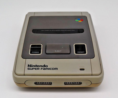 SFC Nintendo Super Famicom Console  '' HVC-002 '' Teste Working