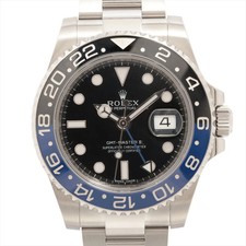 Rolex GMT Master II 116710BLNR SS SS AT quadrante nero