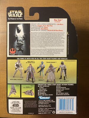 Star Wars Classic Trilogy 4 Basic Figure: Han Solo in Carbonite