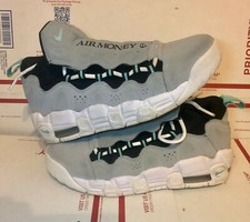 Nike Air More Money Wolf Grey/Island Green Youth Size 7 womens 8.5 AH5215-002
