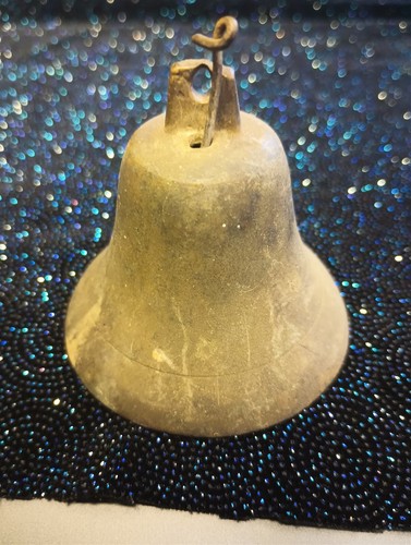 Campanello porta gelateria negozio generale vintage ottone 3 1/2" - Foto 1 di 2