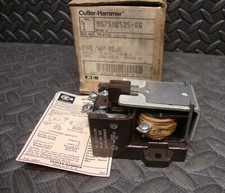 NEW Cutler Hammer Eaton 9575H2525-66 Type AA Relay 1 NO 1 NC 110/120 Volt Coil