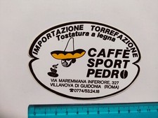 Aufkleber Kaffee Sport Pedro Guidonia Sticker Autocollant 80s Original