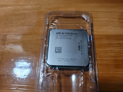 AMD A8-7600 APU W/RADEON R7 CRAPHICS 3.8GHz MAX TURBO, 4MB CACHE 