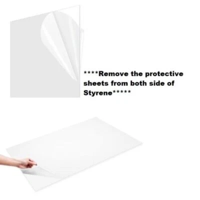 PFF SHEETS Clear Acrylic Glass Sheet 1mm 2mm 3mm Laser Cut to Any Size Acrylic Cast Sheets