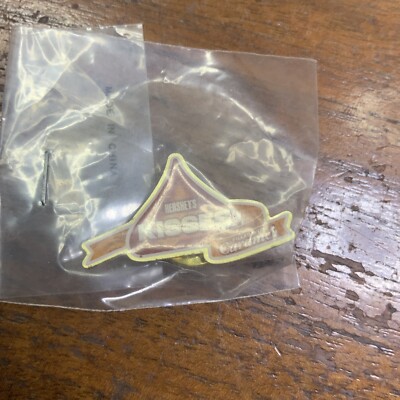 Hershey's Kisses Filled With Caramel Lapel Tie Tack Pin NOS.