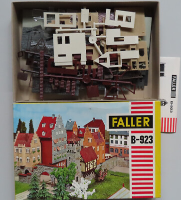 Faller B-923 City Wall in Original Packaging, 60s Rarity #DEZ2650