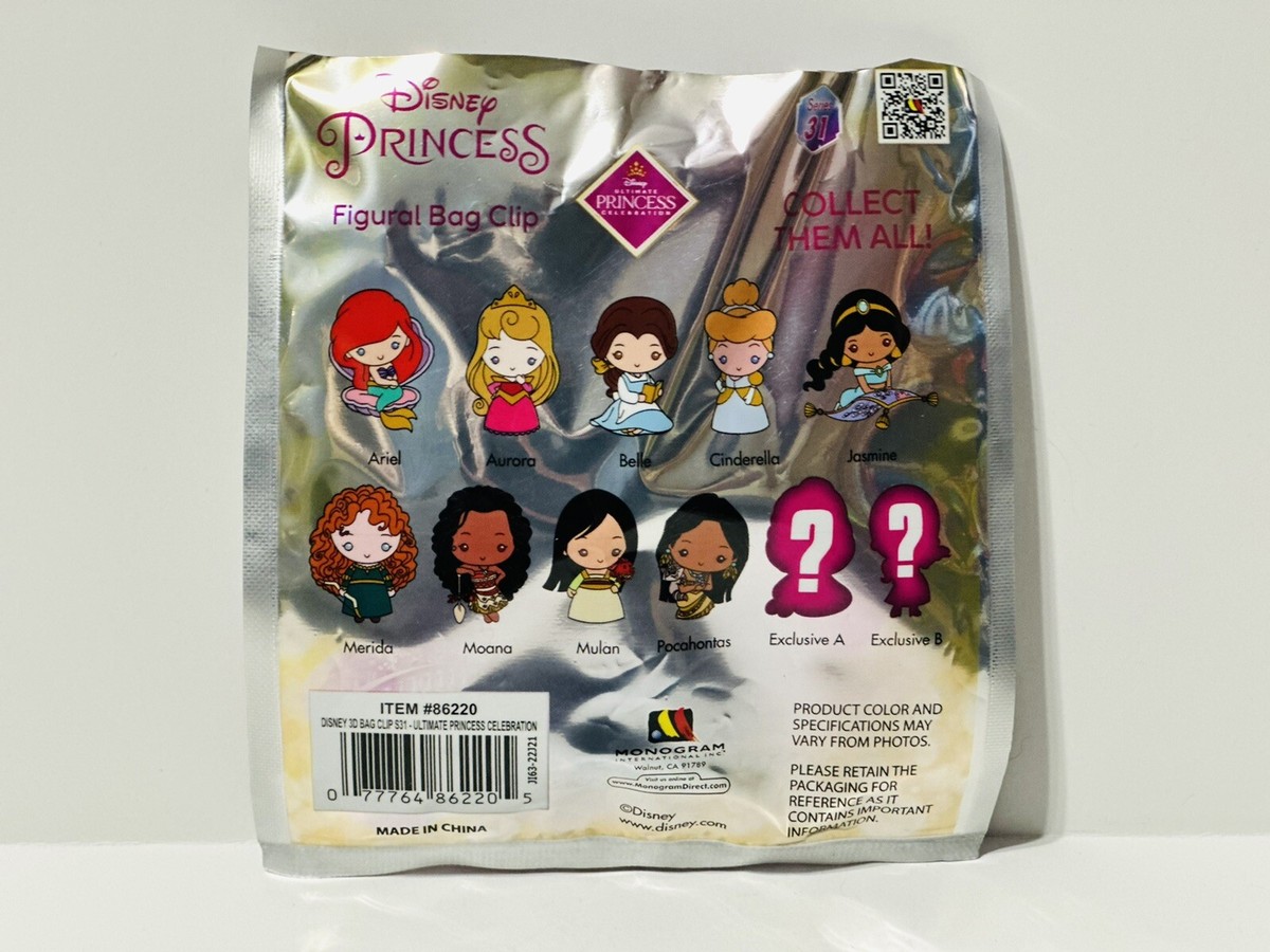 Disney Princess Figural Bag Clip, Series 31 (Aurora) | eBay