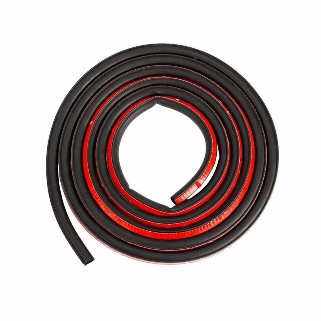 4M 157" D Shape Rubber Weather Seal Hollow Car Door Strip Weatherstrip Universal eBay
