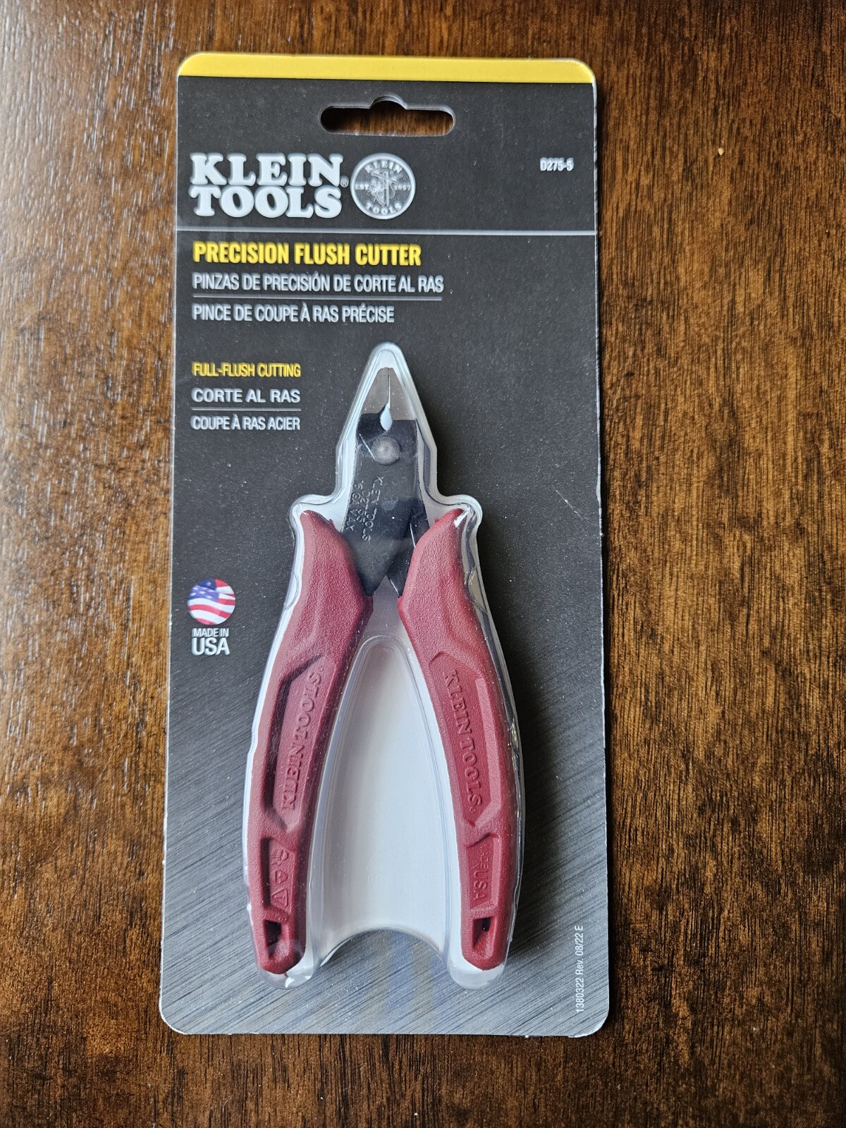 Klein Tools D2755 Pliers Diagonal Cutting Pliers Precision Flush