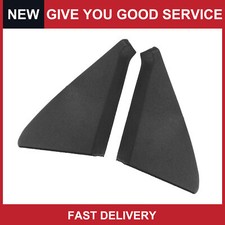Pack Of 1 Pair For Vw Golf Jetta Mk2 Rear View Mirror Corner Triangle Trim