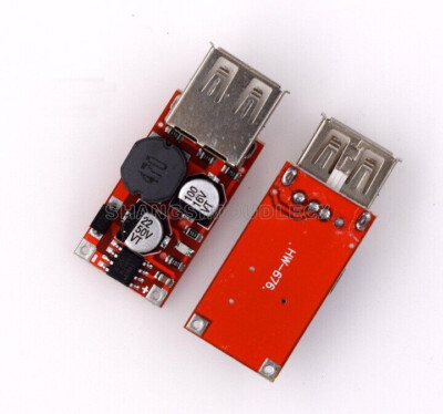 DC-DC Buck Step Down Converter 9V 12V 24V to 5V 3A CAR USB Charger Module