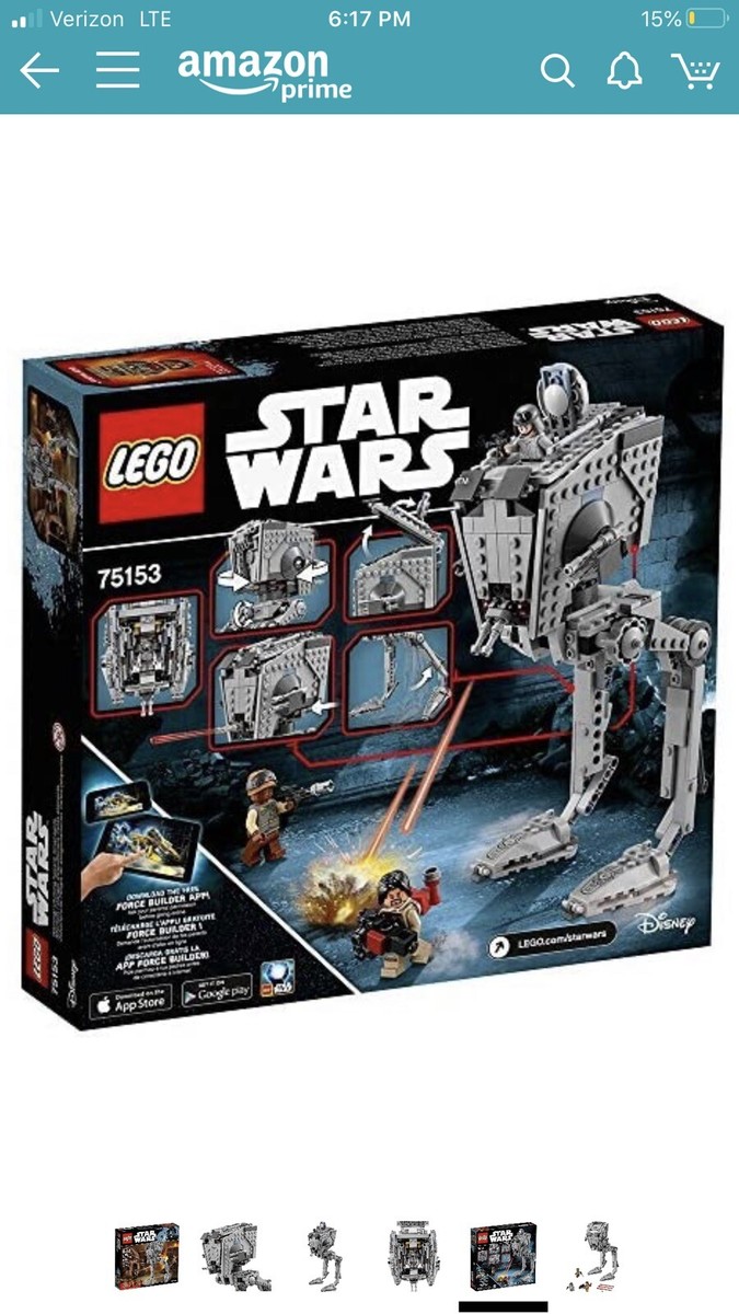 LEGO Star Wars AT-ST Walker 75153 Rogue One Retired NEW