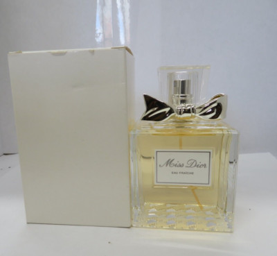 Miss Dior By Dior Eau Fraiche Eau De Toilette Spray 3.4 oz/100 ml Vintage Women
