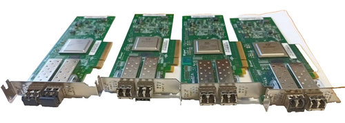 4 X Adaptador QLOGIC QLE2562-HP 8Gbps Doble Puerto Canal de Fibra Bajo Perfil con SFP - Imagen 2 de 5