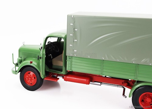 Schuco 1/18 Mercedes-Benz L3500 Truck Telonato 1950 #450050100 ONLY 1 LEFT! - Picture 8 of 10
