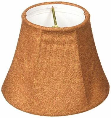 Lite Source CH5127-5 5-Inch Lamp Shade, Light Brown