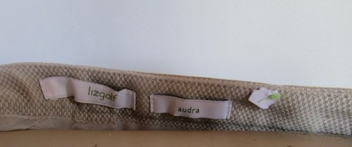New NWOT liz claiborne tan brown cotton pockets golf shorts 10 stretch - Picture 3 of 5