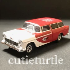 1:64 So Cal Speed Shop 1955 Chevrolet Bel Air Nomad Red White
