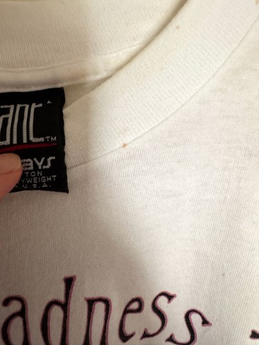 T-shirt vintage années 90 Smashing Pumpkins Infinite Sadness Tour taille L GIANT USA - Photo 7/14