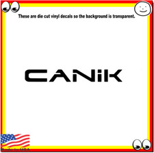 Canik Firearms Vinyl Cut Decal Sticker Logo