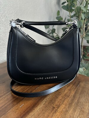Marc Jacobs Leather Hobo Bag Marc Jacobs Calfskin Tempo Baguette