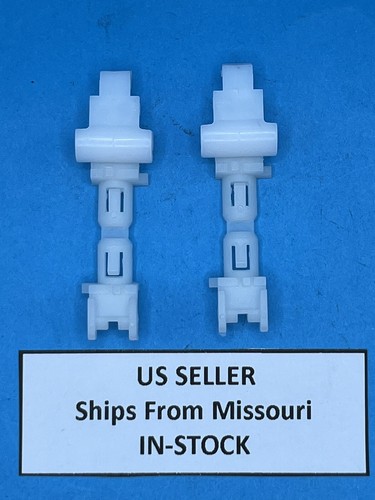 (Pack of 2) New Door Latch Rod Clips for Ford Lincoln Mercury E83Z-5421952-B - Picture 2 of 9