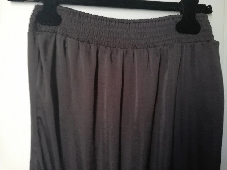 COMBINAISON PANTALON BUSTIER CAMAIEU TAILLE 40 COULEUR GRIS ANTHRACITE - Photo 4/4
