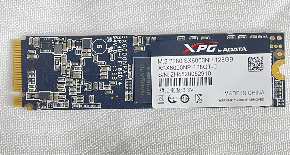 ADATA XPG SX6000NP 128GB SSD M.2 2280 ASX6000NP 128GB Solid State Drive - Image 3 of 4