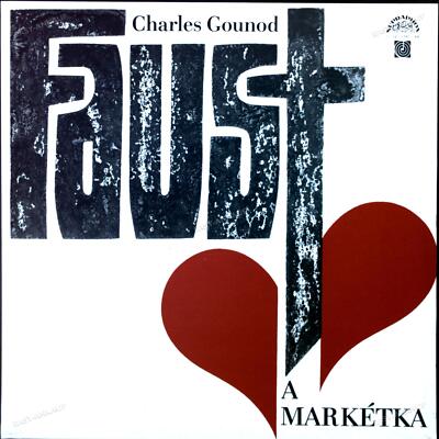 Charles Gounod, Barbier, Carré, Goethe - Faust a Markétka CSK 4LP 1975 .