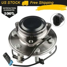 2WD Front Wheel Bearing Hubs Outer Tie Rod Ends Kit for Silverado Sierra 1500