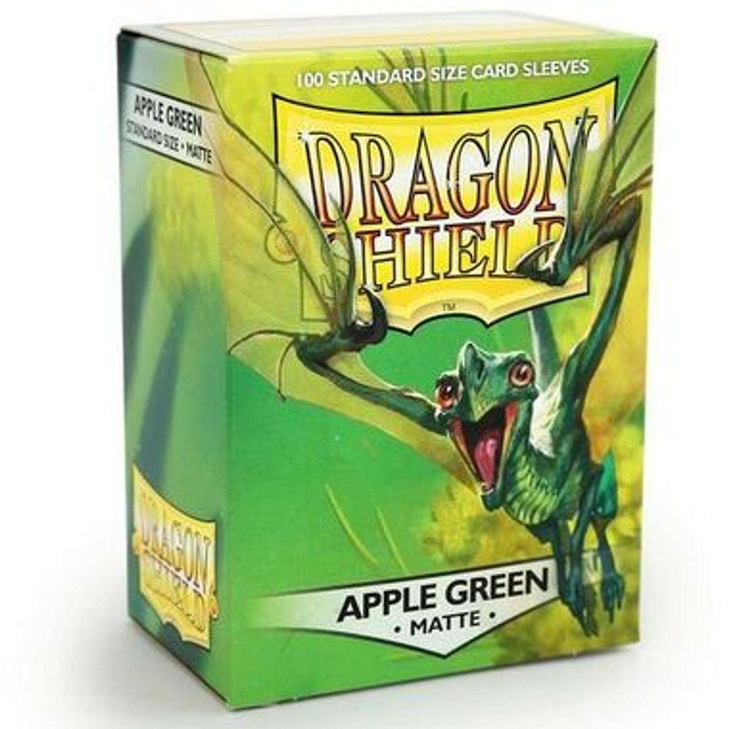 Dragon Shield Matte Apple Green Standard Size Card Sleeves 100ct Arcane Tinmen 2690₽