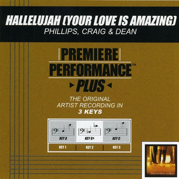 Hallelujah (Your Love Is Amazing) - Phillips, Craig & Dean - Accompaniment Track