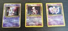 Mewtwo #10/102 Holo Foil & Kids WB First Movie #3  & Japanese Pokémon Card Set