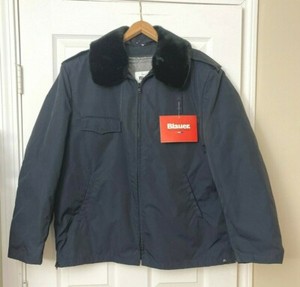 blauer bomber jacket