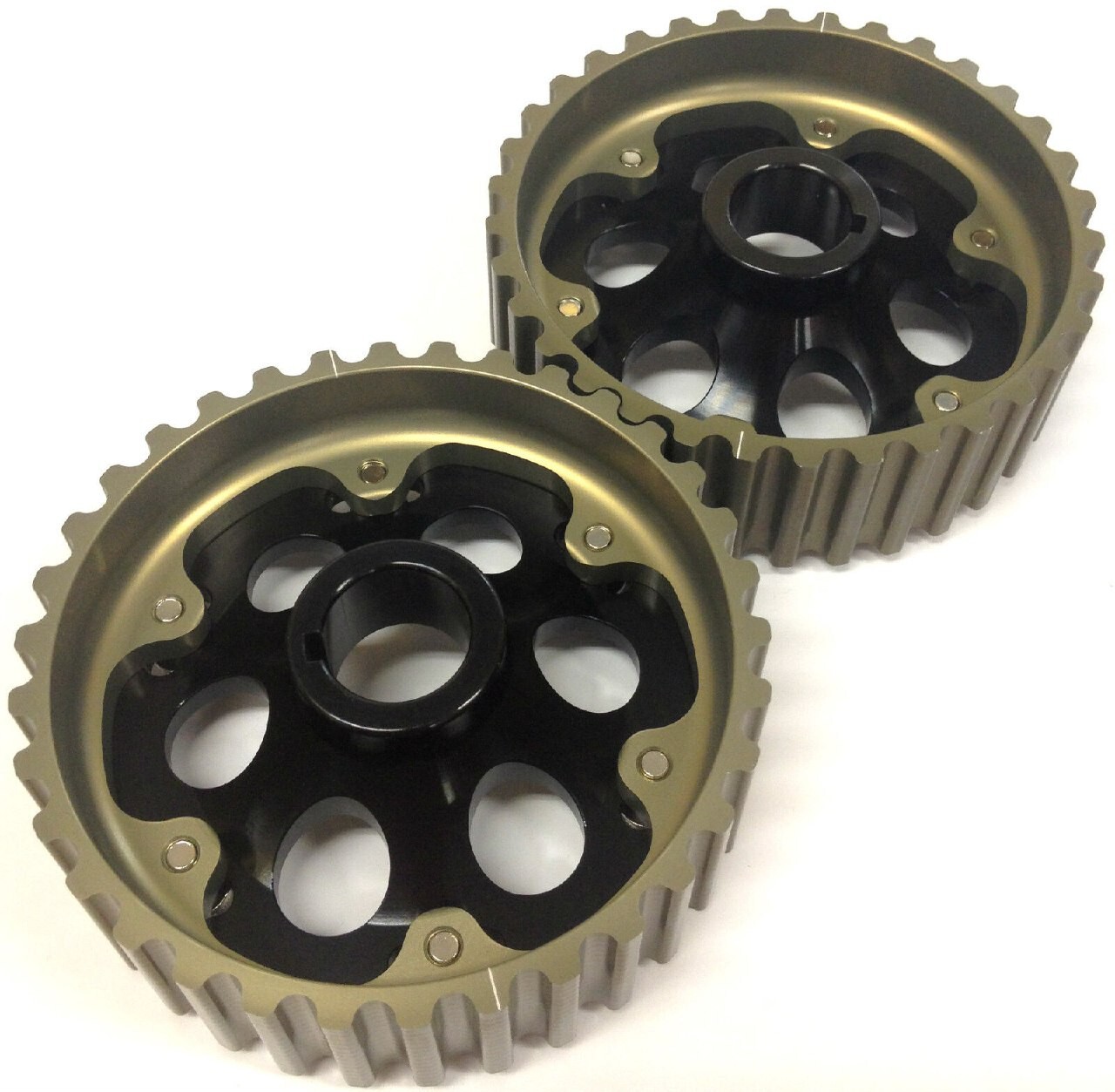 Skunk2 Pro Series Cam Gears Black 9001 Integra DOHC B16 B17 B18 B20 H23A1 2 Pcs eBay