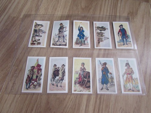 VINTAGE SET OF 25 TEA TRADING CARDS BEFORE OUR TIME BY LAMBERTS OF NORWICH 1961 - Picture 2 of 7