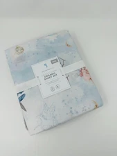 Pottery Barn Kids Celeste Fairy Organic Sheet Set Twin Blush Blue Moon Swan