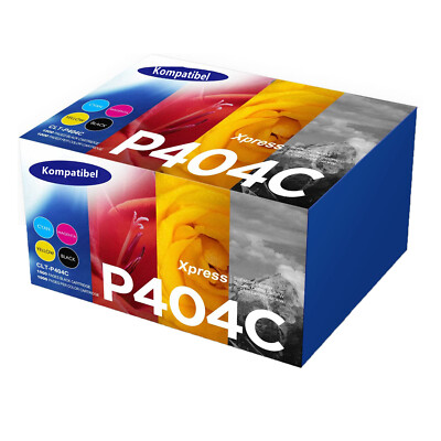 4 XXL Toner für Samsung CLT-404S Xpress C480 C480W C480FW C480FN C430 C430W C482
